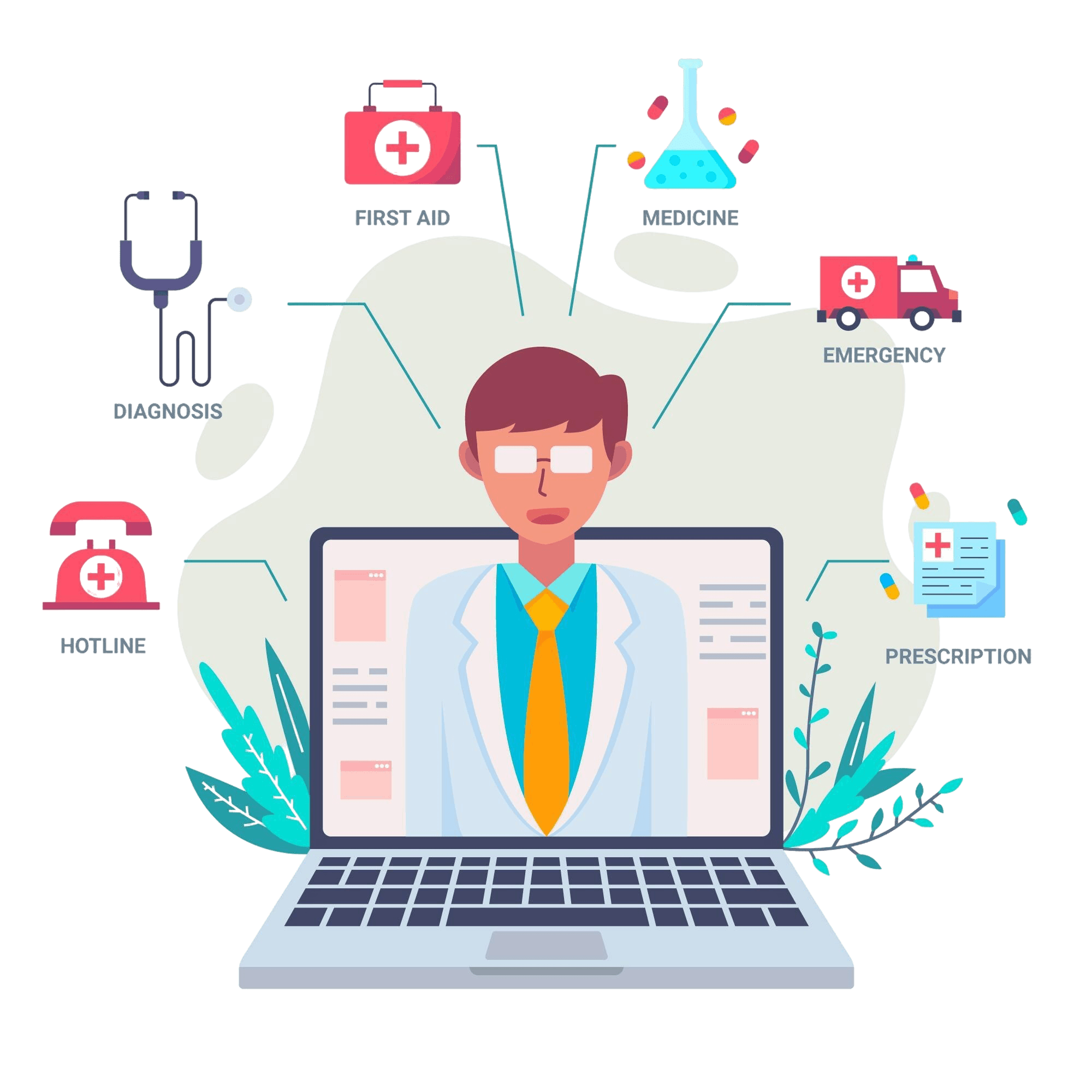 online doctor concept